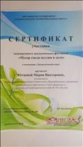 Сертификат участника межокружного экологического фестиваля "Мусор смело пустим в дело" в номинации "Дидактическая игра" (2020 г.)